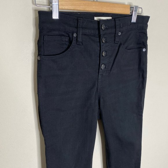 Madewell 10" High Rise Skinny Raw Hem Edition - Picture 4 of 14